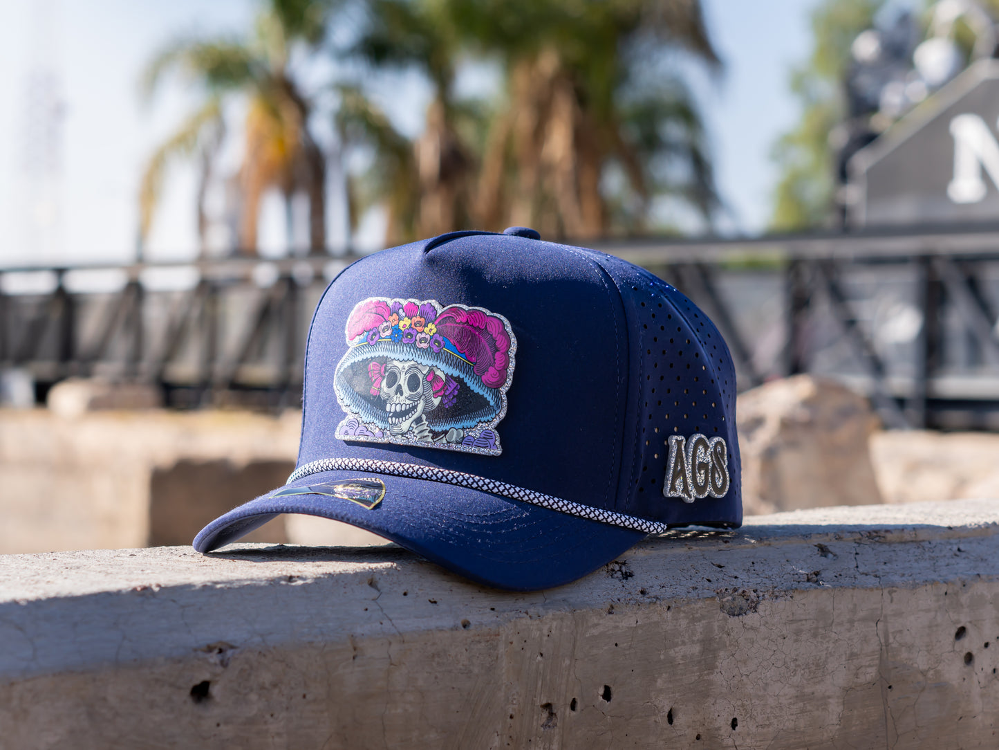 CATRINA AZUL CON CORREA