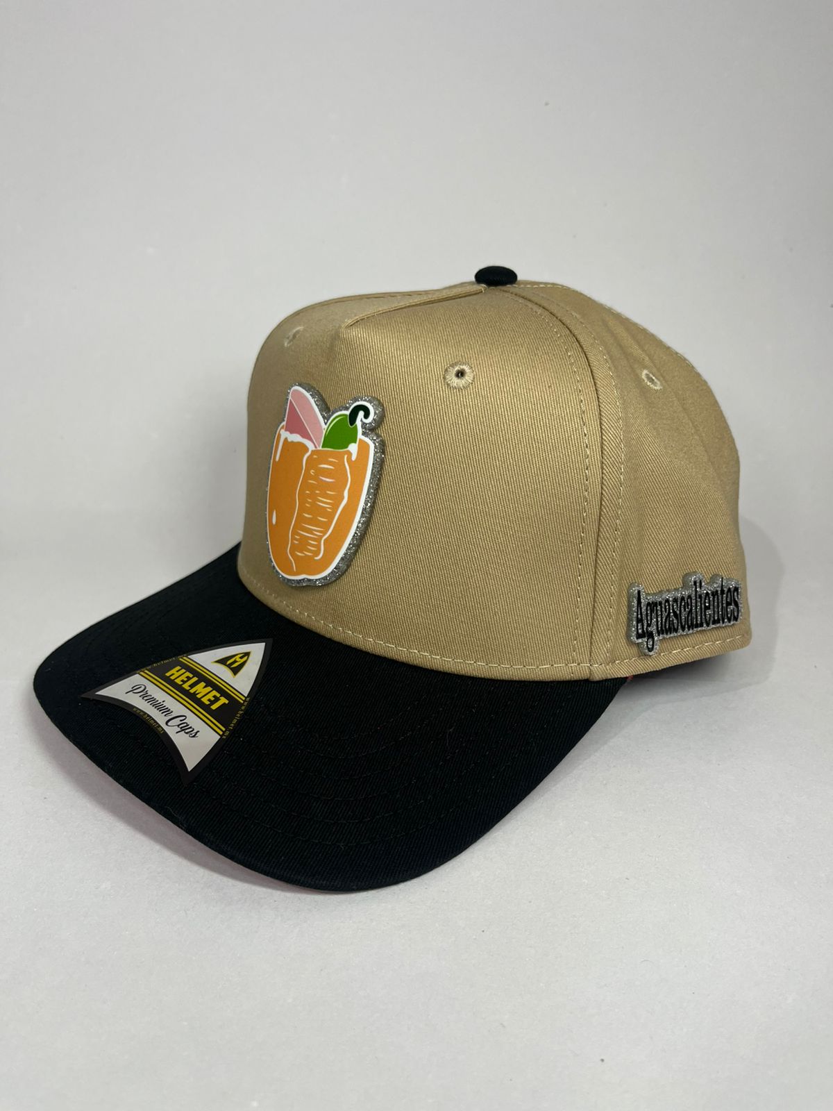 BOLILLO CON CREMA BICOLOR NEGRO CAKI