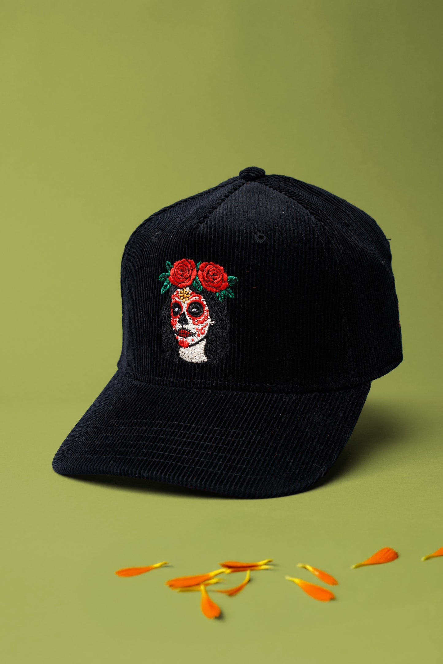 "CATRINA DIA DE MUERTOS" SNAPBACK BORDADA