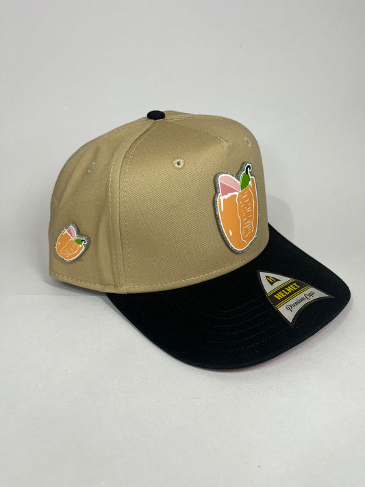 BOLILLO CON CREMA BICOLOR NEGRO CAKI